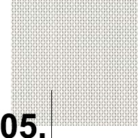 Tissu micro perforé screen 5% pour store à bande verticale sunny inch