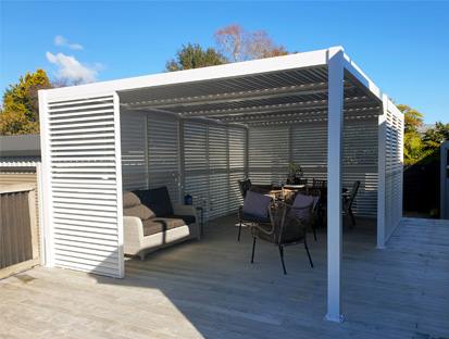 brise soleil en aluminium BSO 9720 sunny inch